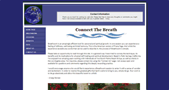 Desktop Screenshot of connectthebreath.com