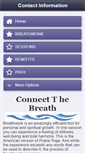 Mobile Screenshot of connectthebreath.com
