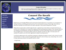 Tablet Screenshot of connectthebreath.com